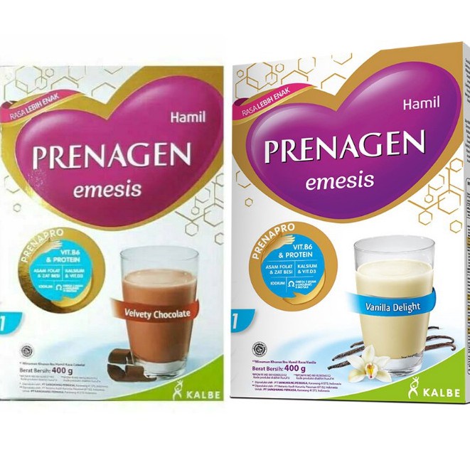 Prenagen Emesis Coklat &amp; Vanila 400gr