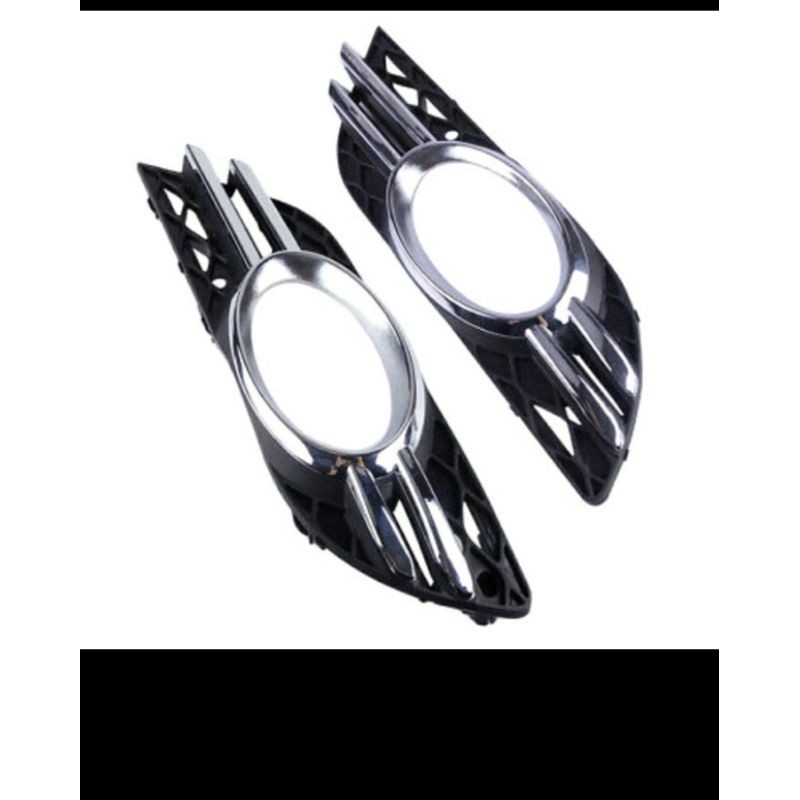 Cover Fog Lamp Mercy W211 Facelift Set 2pcs Cover FogLamp Mercedes Benz W211 Facelift