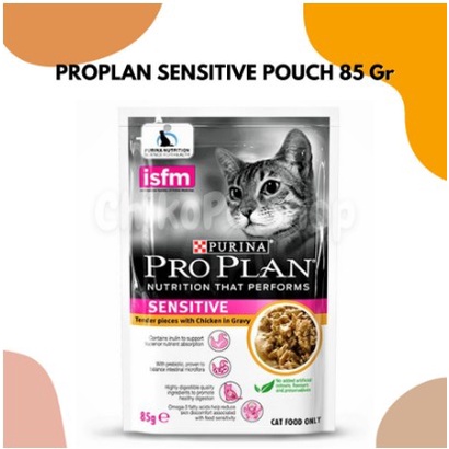 PRO PLAN ADULT Sensitive Stomach Pouch 85gr | PROPLAN POUCH 85gr