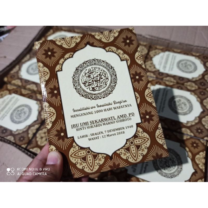 Buku Yasin Hardcover 128halaman hvs