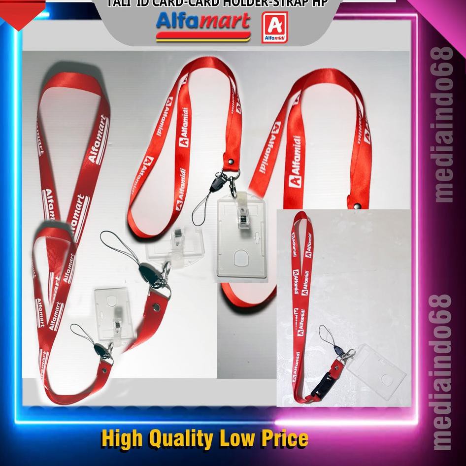 

FYI Alfamidi-Alfamart Tali Gantungan Id Card/Flashdisk/hp/kunci/Card Holder(Murah-Berkualitas) 72 `