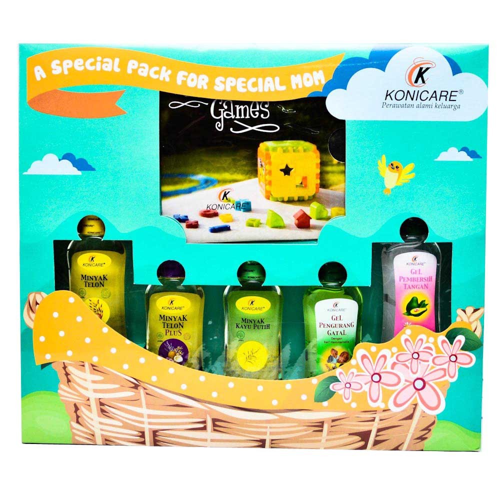 Konicare Baby Gift Set Paket Special Minyak Kayu Putih & Telon Bayi