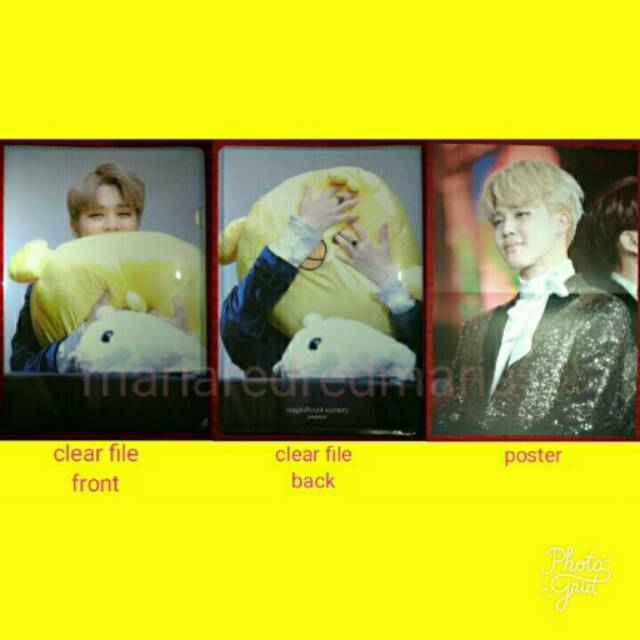 BTS Jimin Clear File