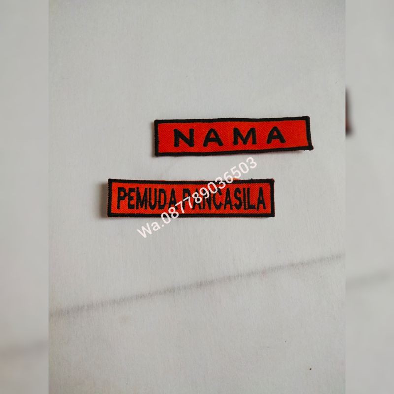 

PAPAN NAMA PEMUDA PANCASILA BORDIR