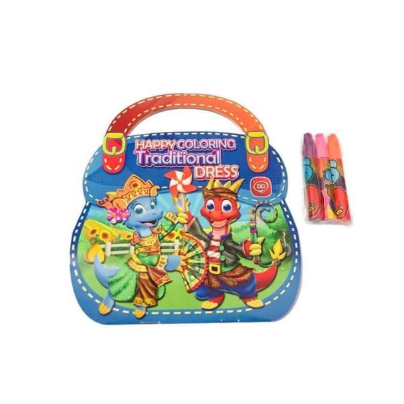 

buku mewarnai tas fancy free 3 crayon