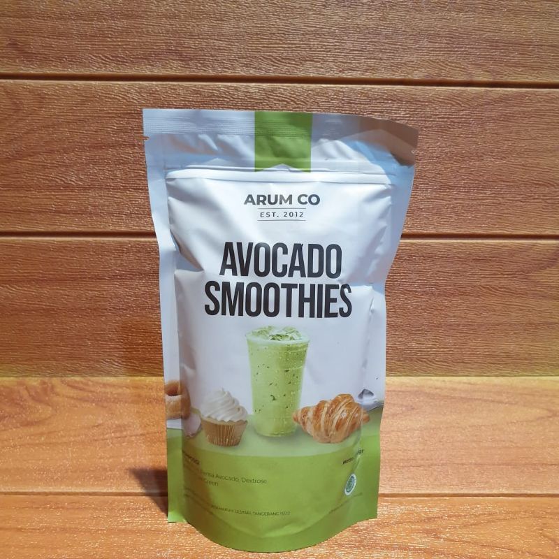 Arum Co Avocado Smoothies 500gr / Bubuk Minuman Alpukat / Instant Drink Murah &amp; Enak