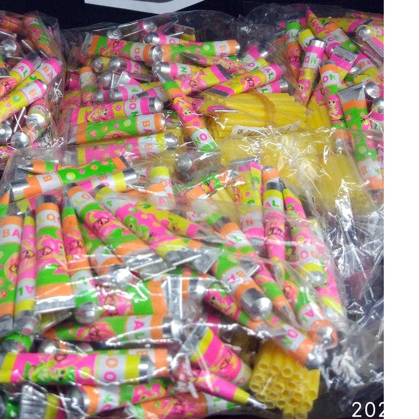 Balon 777 BESAR 100 PCS / Balon Tiup Sedotan Jadul Ukuran Besar/Jadoel 100pcs/ Balon Odol