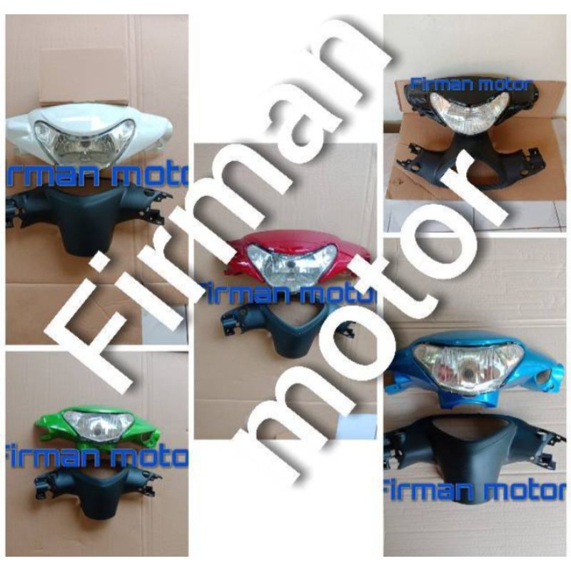 batok depan belakang dan reflektor lampu mio smile