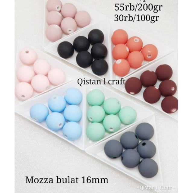 Moza bulat 16mm