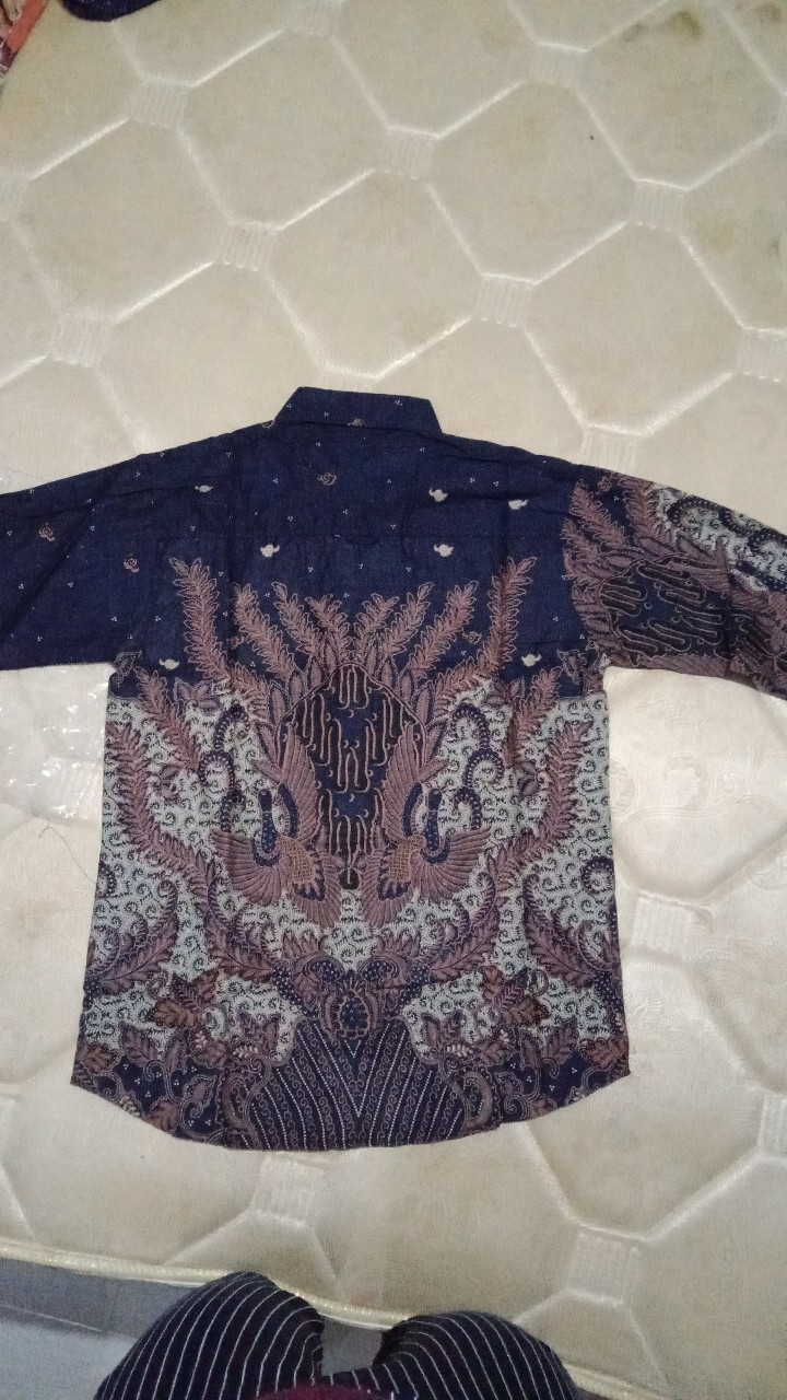 Agrapana Batik Slim Fit Batik Premium Kemeja Baju Batik Pria Lengan Panjang Slimfit Modern Rajata