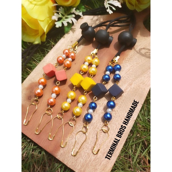 TALI MASKER PANJANG STRAP MASKER PANJANG STRAP MASKER MANIK TALI MASKER SERUT