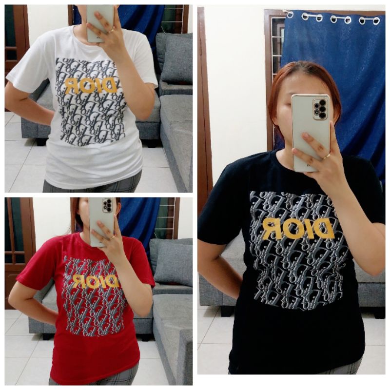 NEW KAOS DEOR S / KAOS KATUN WANITA / KAOS MURAH