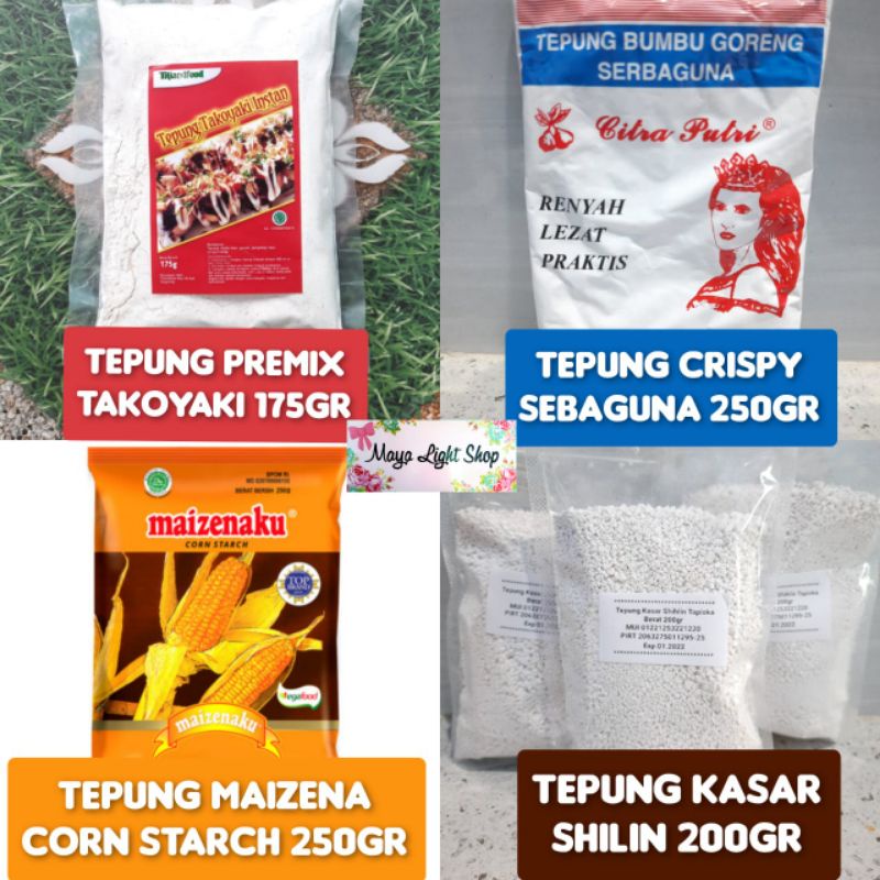 Tepung Takoyaki tepung kasar shihlin tepung premix crispy chicken tepung maizena maizenaku corn starch murah