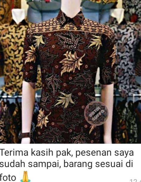 Kemeja Batik Lengan Pendek Terlaris & Motif Terbaru