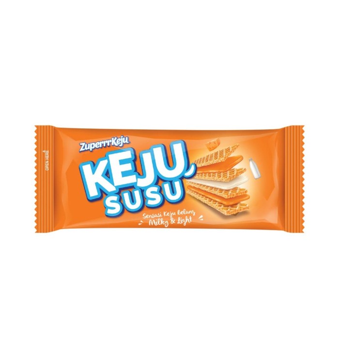 

Wafer-Biskuit- Zuperrr Keju Susu Promo 10 Pcs @20.5 Gr -Biskuit-Wafer.