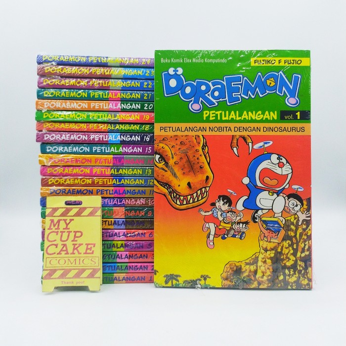 [NEW SEGEL] Komik Doraemon Petualangan Fujiko Fujio Terbit Cetak ulang - Doraemon Set
