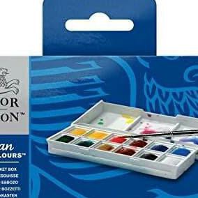

Sale! Winsor & Newton Cotman Watercolour Sketcher Pocket Box 12 Half Pans Termurah