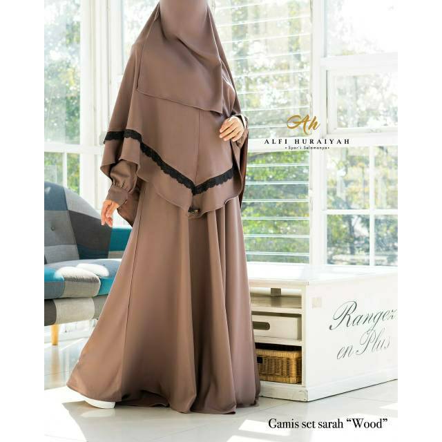 Gamis set sarah by Alfi Huraiyah
