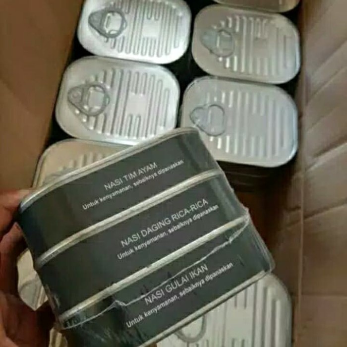 

Produk Terbaru - Ransum Makanan Kaleng Siap Saji