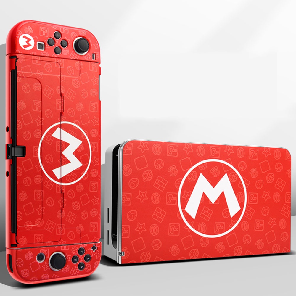 Casing Pelindung Nintendo Switch OLED Model Hard Case Dapat Dilepas