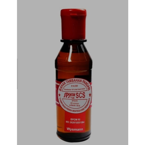 

Pelembut Kue/Cake Softener/Spontan Scs Wysman Cair 60 ml