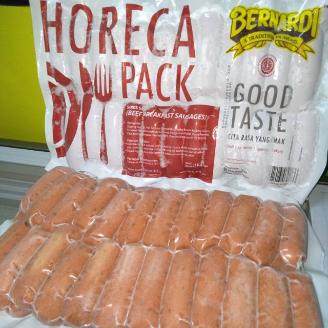 

PROMO Sosis bernardi horeca bandung 1kg