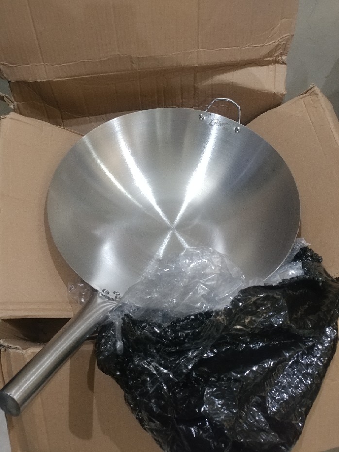 Wajan Stainless Steel Gagang Diameter 43 Cm