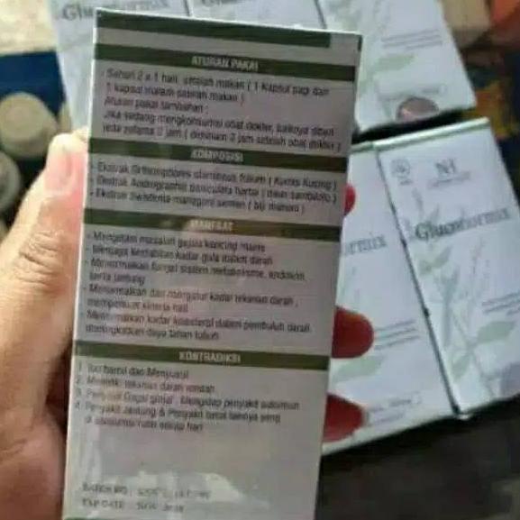 

BEBAS BIAYA KIRIM READY GLUCONORMIX ASLI OBAT DIABETES AMPUH ORIGINAL ASLI 100% OBAT KENCING MANIS