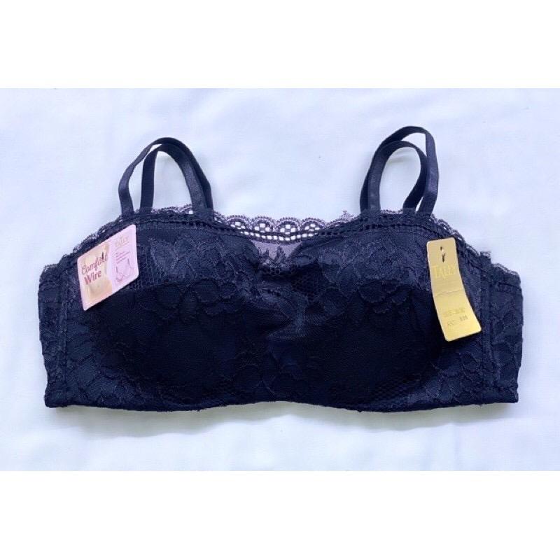 BH KEMBEN TALLY 806 BROKAT RENDA BUSA TIPIS ADA KAWAT - BRA KEMBEN WANITA MEREK TALLY BAHAN RENDA - ARA98 STORE