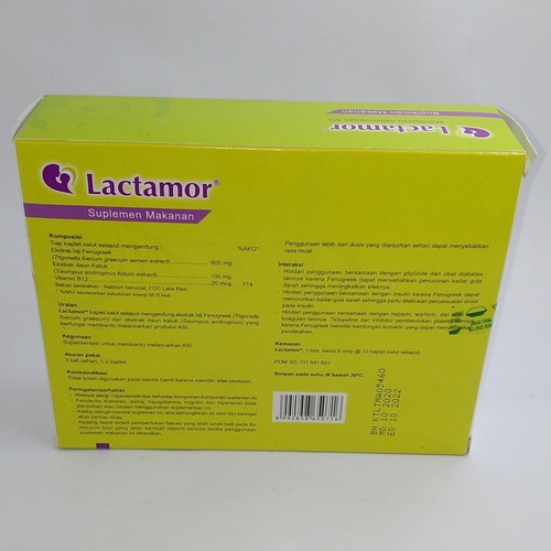 LACTAMOR STRIP - Suplemen Ibu Menyusui ASI Lancar