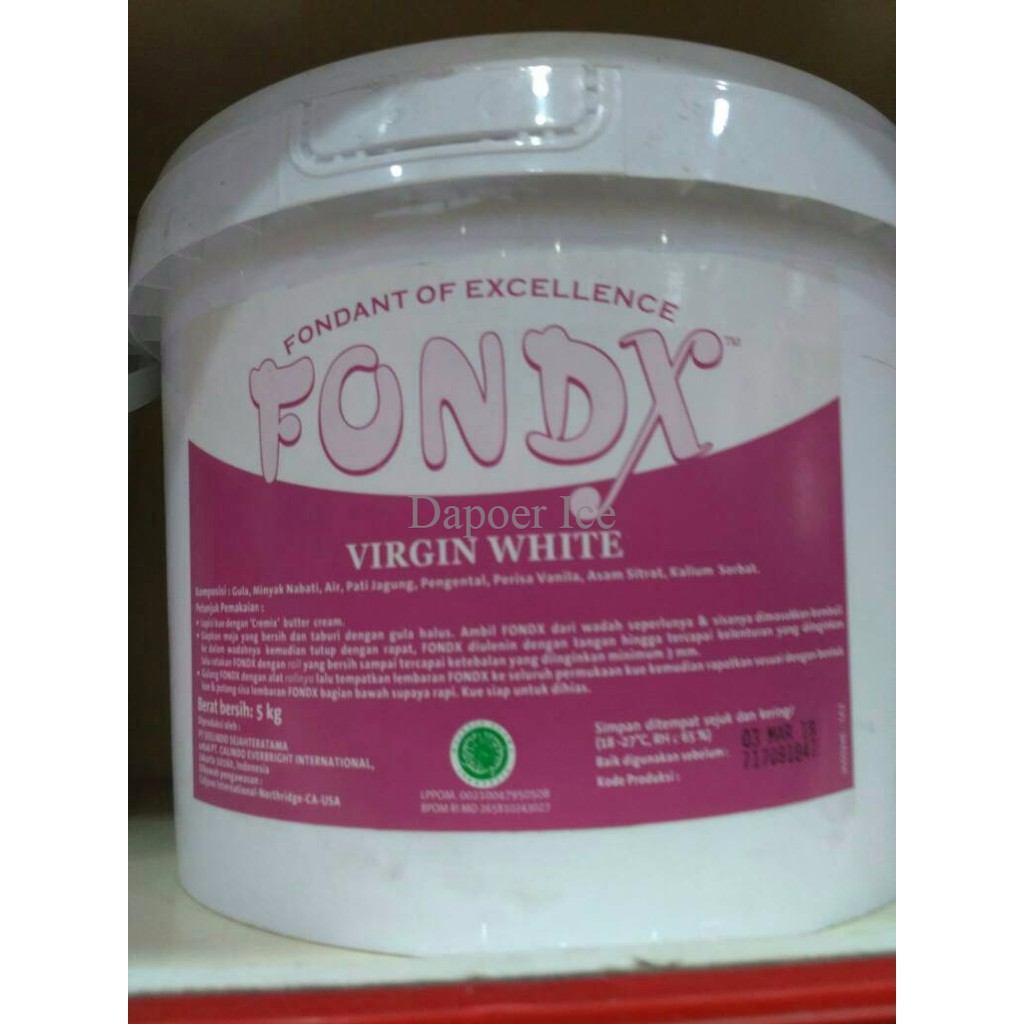 

FONDX vanilla 5kg