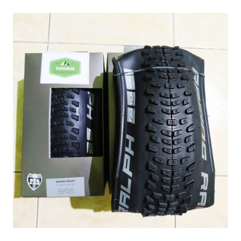 RAYA88 BAN LUAR SCHWALBE RACING RALPH 27.5 x 2.25 KEVLAR TUBELESS MTB