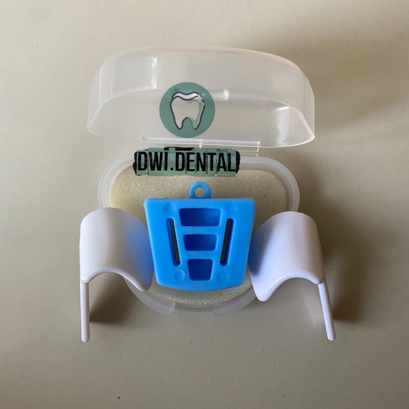 H3- Dental bite block pelindung lidah pembuka rahang mulut