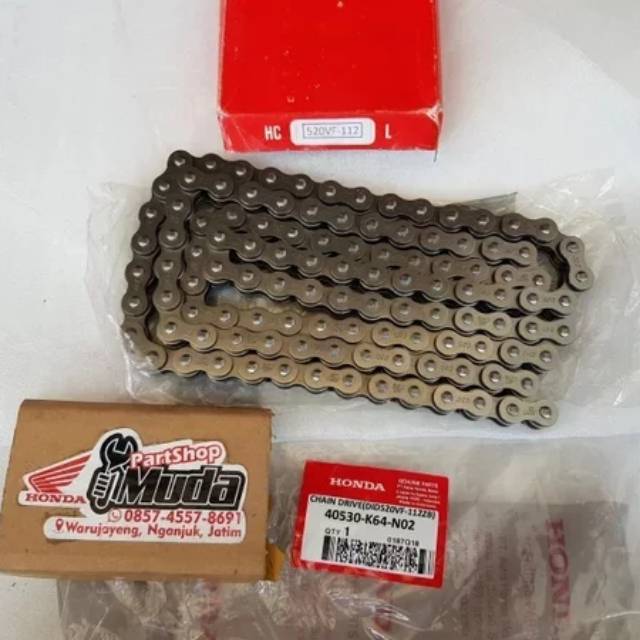 RANTAI CBR250RR CBR 250RR CBR 250 RR K64 NINJA ORIGINAL AHM