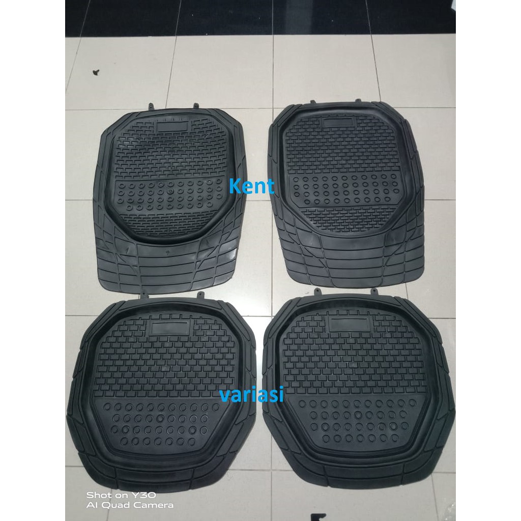 Karpet Mobil Universal Model Mangkok Bahan Karet 2 baris