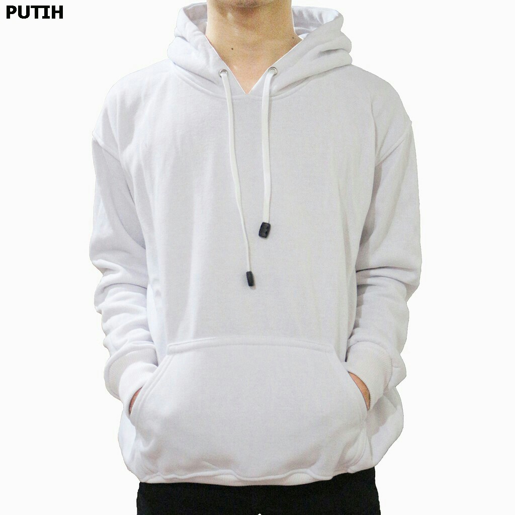 IvannaCollection Sweater Hoodie Oversize Polos Jaket Hodie Polos Bahan Fleece Size L XL XXL