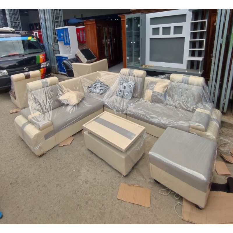 SOFA/SOFA L SUDUT/SOFA L PUTUS/ SOFA MINIMALIS/SOFA GENDANG BERANAK 1PUK