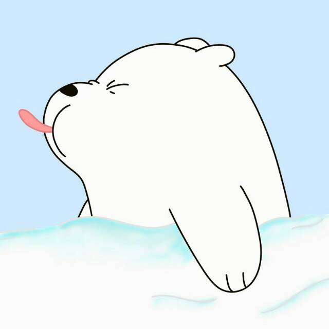 Gambar Kartun We Bare Bears Sedih.