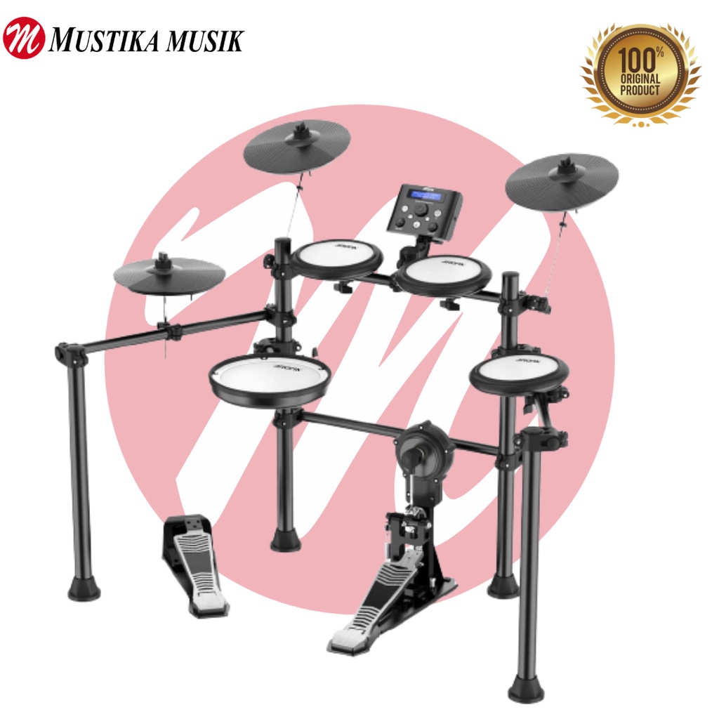 Electric Drum Aroma 5 Drum + 3 Cymballs TDX 21