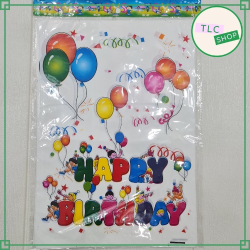 

Kantong Plastik Happy Birthday / Kantong Bingkisan Ulang Tahun / Plastik Bingkisan