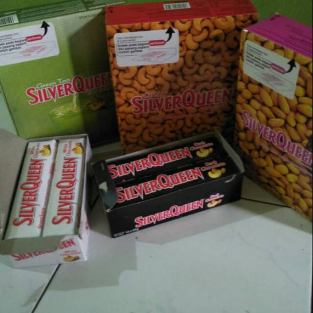 

Coklat Silverqueen all variant. Expired taun depan