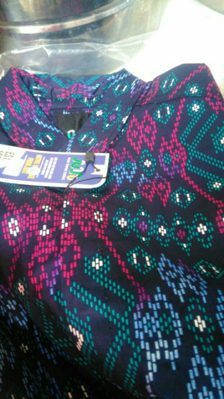 (bisa Seragaman) Biajo.shop Kemeja Batik Slimfit Pria Lengan Pendek Cotton Stretch Premium By Biajo