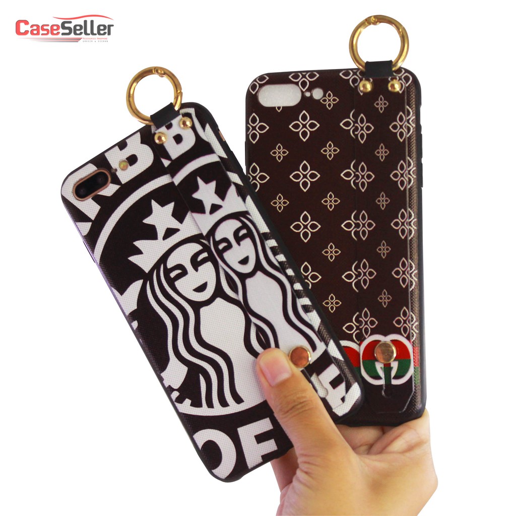 caseseller Fuze Motif Plus Tali Stand 360 Bonus Tempered Glass xiaomi redmi note 5 pro note 7 note 8