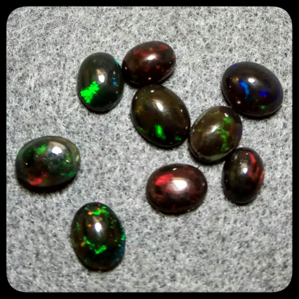 PASTI MURAH !!! NATURAL KALIMAYA BLACK OPAL AFRIKA LOSTONE FULL JARONG HQ ISTIMEWA