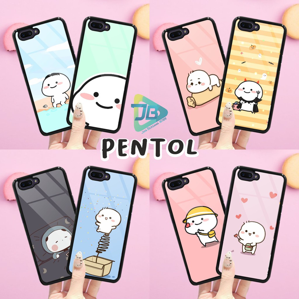 HARDCASE 2D GLOSSY PENTOL OPPO VIVO XIAOMI SAMSUNG REALME IPHONE ALL TYPE JB4664