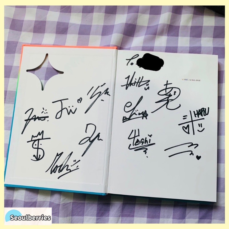 PELUNASAN TREASURE SIGNED ALBUM CHAPTER ONE OFFICIAL
