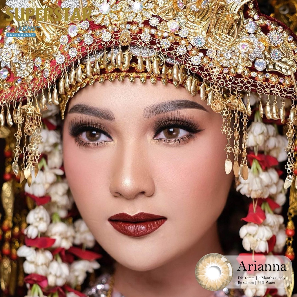 Superstar Arianna lensa warna softlens premium