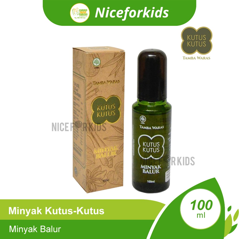 ORIGINAL Minyak Kutus-Kutus Minyak Balur Organik 100 ml / Minyak Gosok / Minyak Obat Herbal