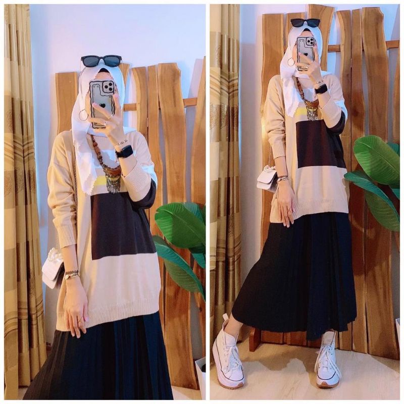 Kaos Tunik Wanita Import