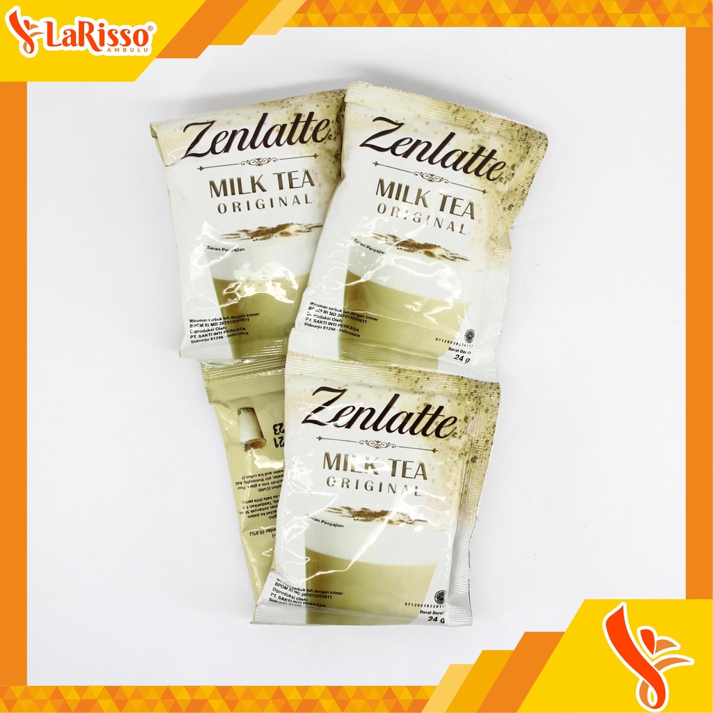 

ZENLATTE TEH SERBUK DENGAN KRIMER MATCHA DAN MILK TEA 5X20GR SACHET